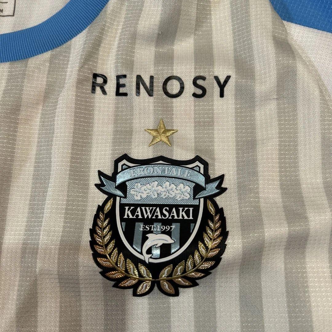 33人のサイン入り！川崎フロンターレ2018年のアウェイユニフォーム