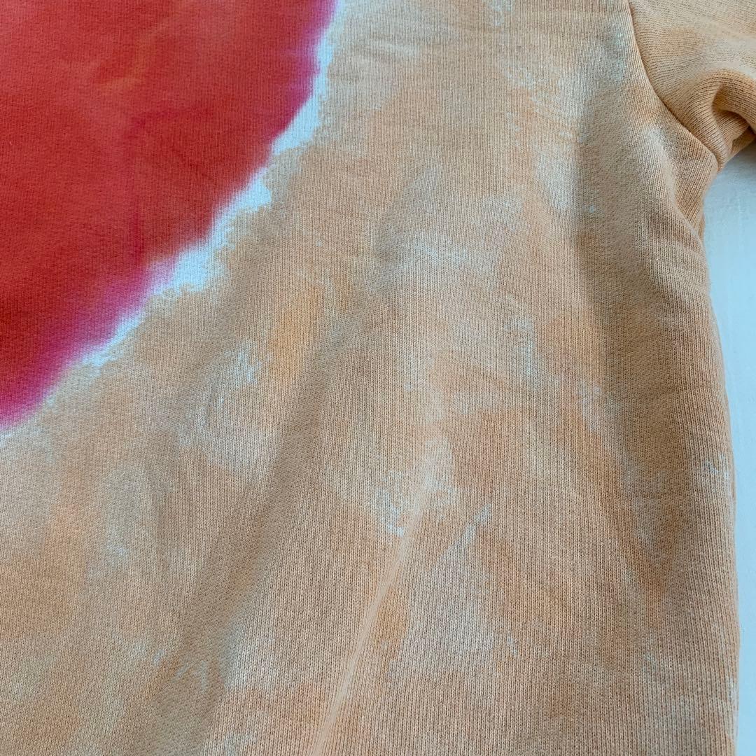 acne studios タイダイ　ハート　スウェット