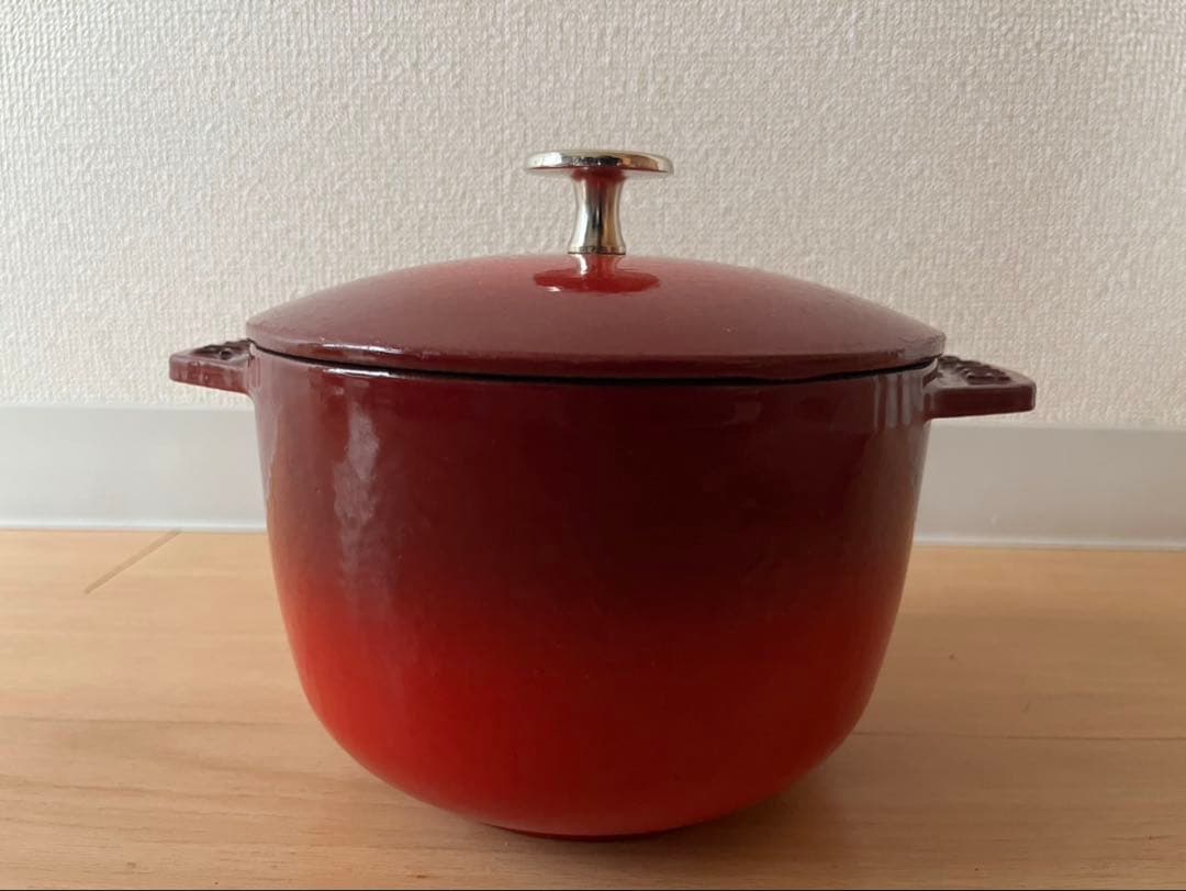 【美品】旧型レアSTAUB(ストウブ) 16 鍋　ル・クルーゼ好きな方も