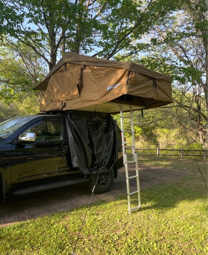 アドベンチャーキングスルーフトップテント 別料金THULEルーフレール4本セット