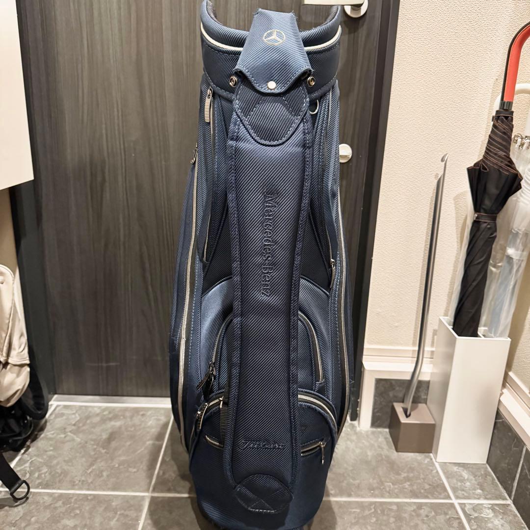 タイトリスト メルセデス ベンツ キャディバッグ ゴルフバッグ ネイビー