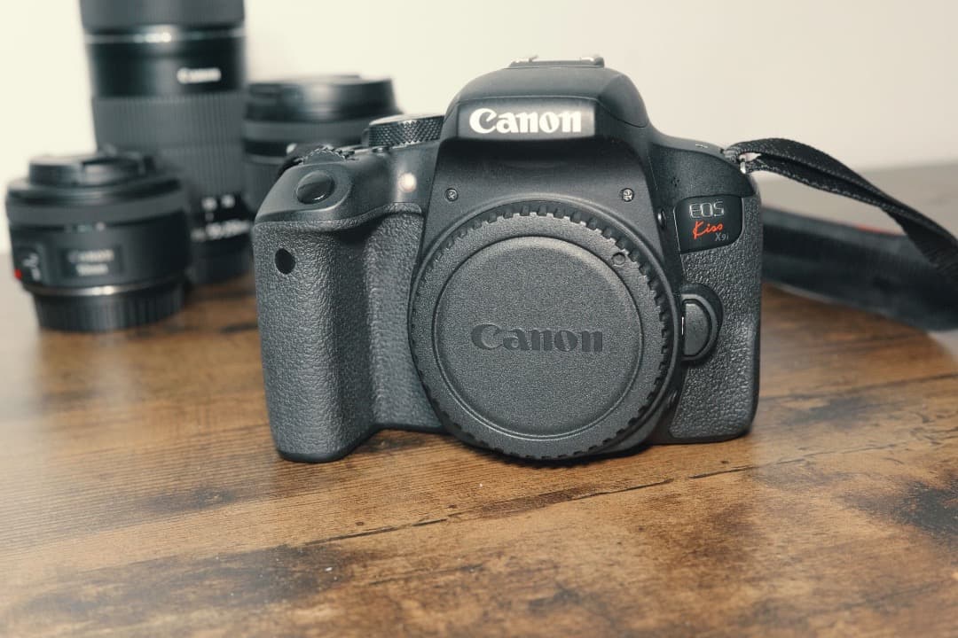 Canon eos kiss x9i レンズ3本セット