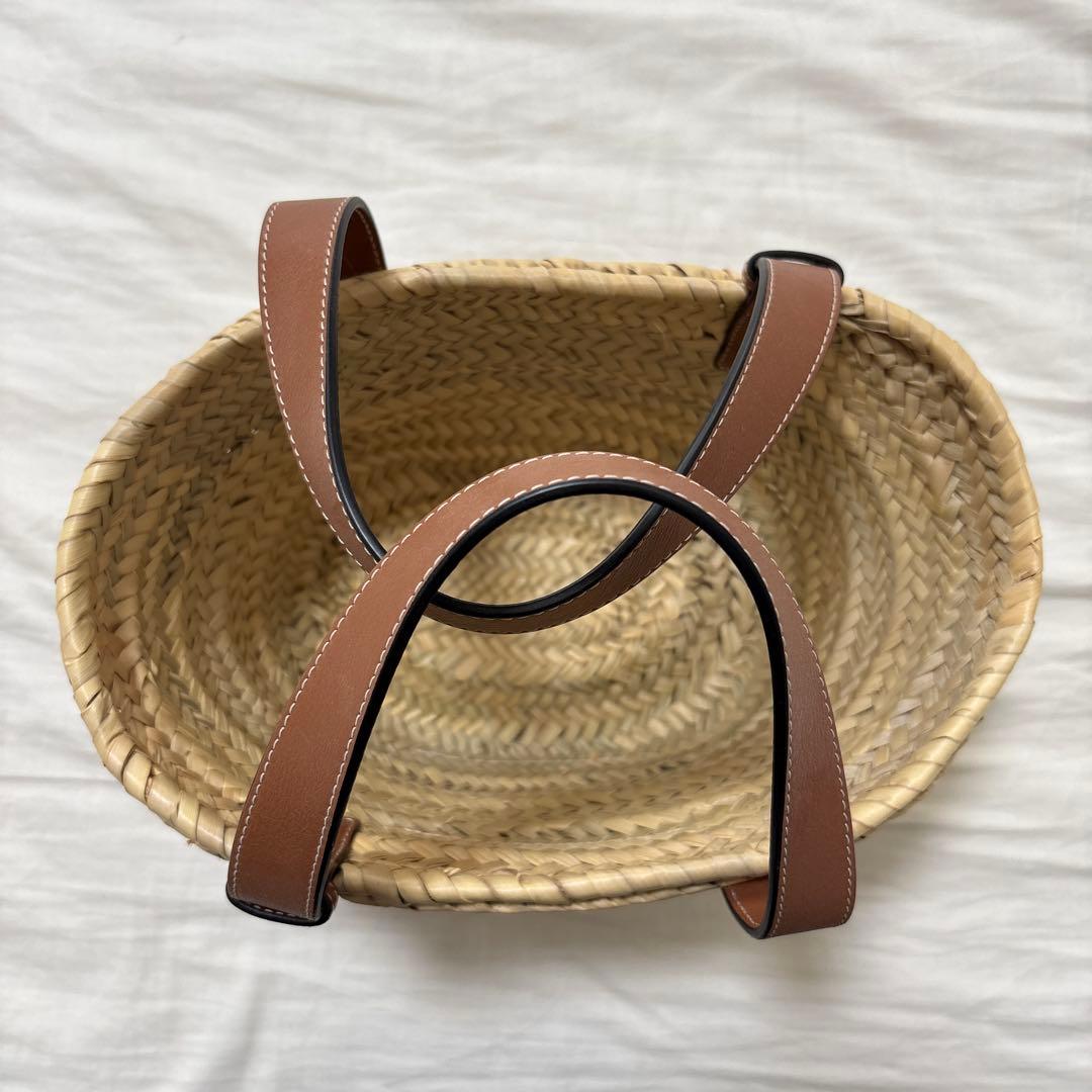 LOEWE ロエベ　ストロー かごバッグ