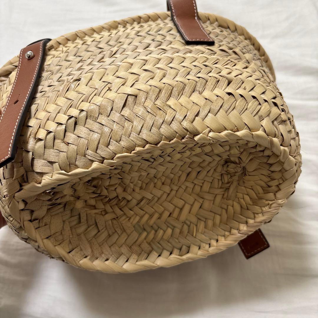 LOEWE ロエベ　ストロー かごバッグ