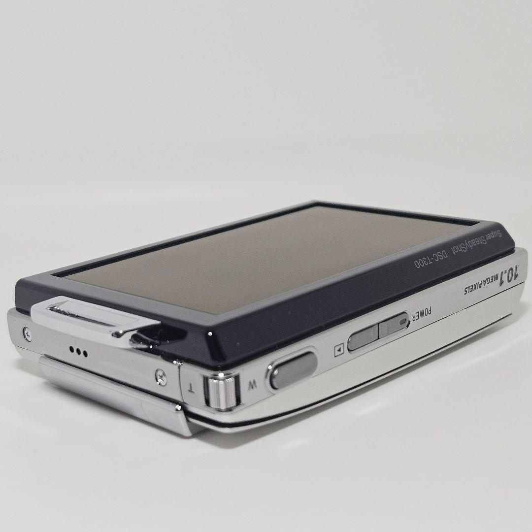 美品 付属品多数 SONY Cyber-shot DSC-T300 シルバー 箱