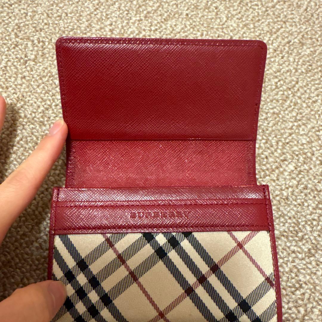 らいちゃんさん専用　BURBERRY チェック柄 カードケース　名刺入れ