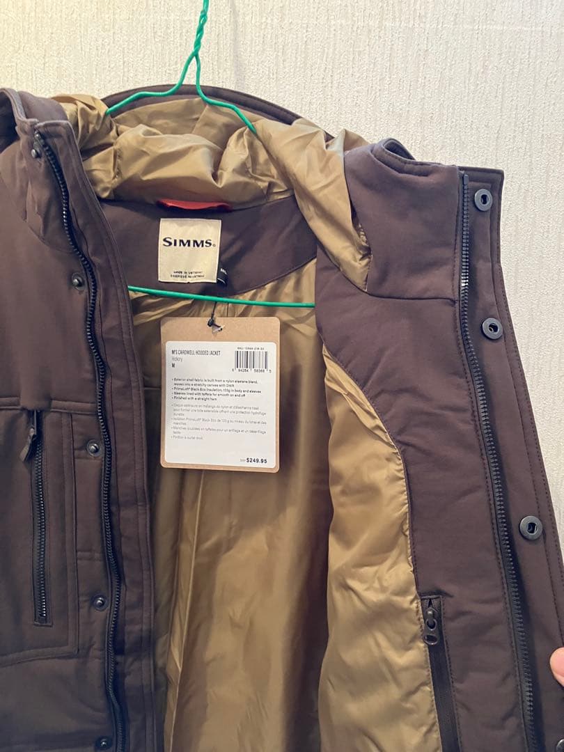 シムス simms CARDWELLHOODED JACKET サクラマス