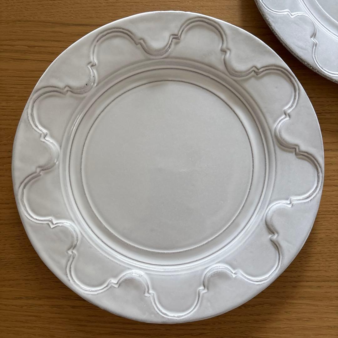 アスティエ　グランシャレ　27cmプレート2枚セット