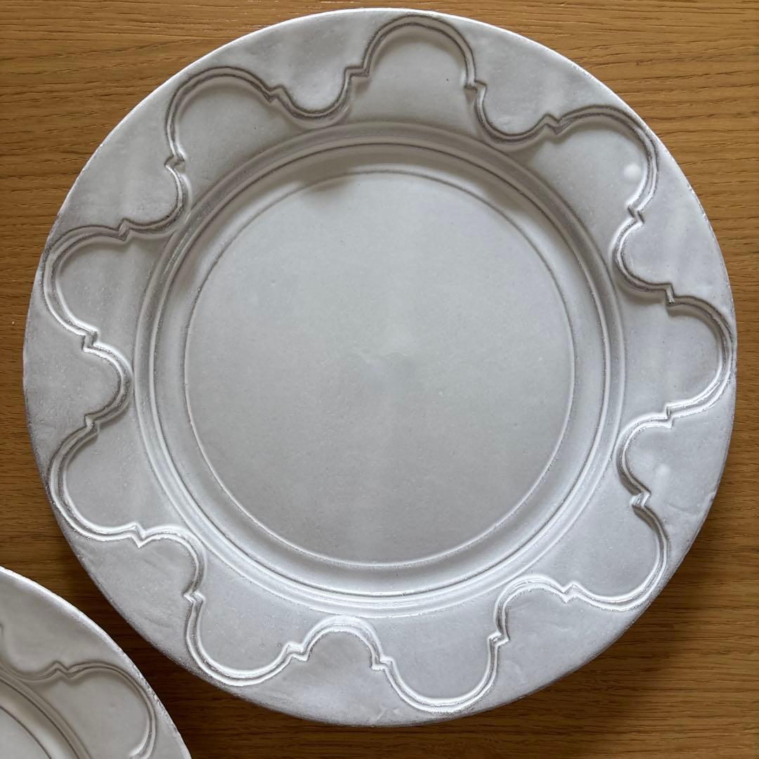 アスティエ　グランシャレ　27cmプレート2枚セット