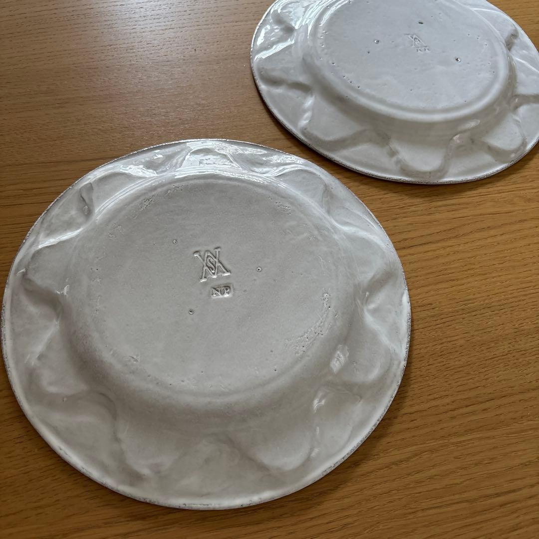 アスティエ　グランシャレ　27cmプレート2枚セット