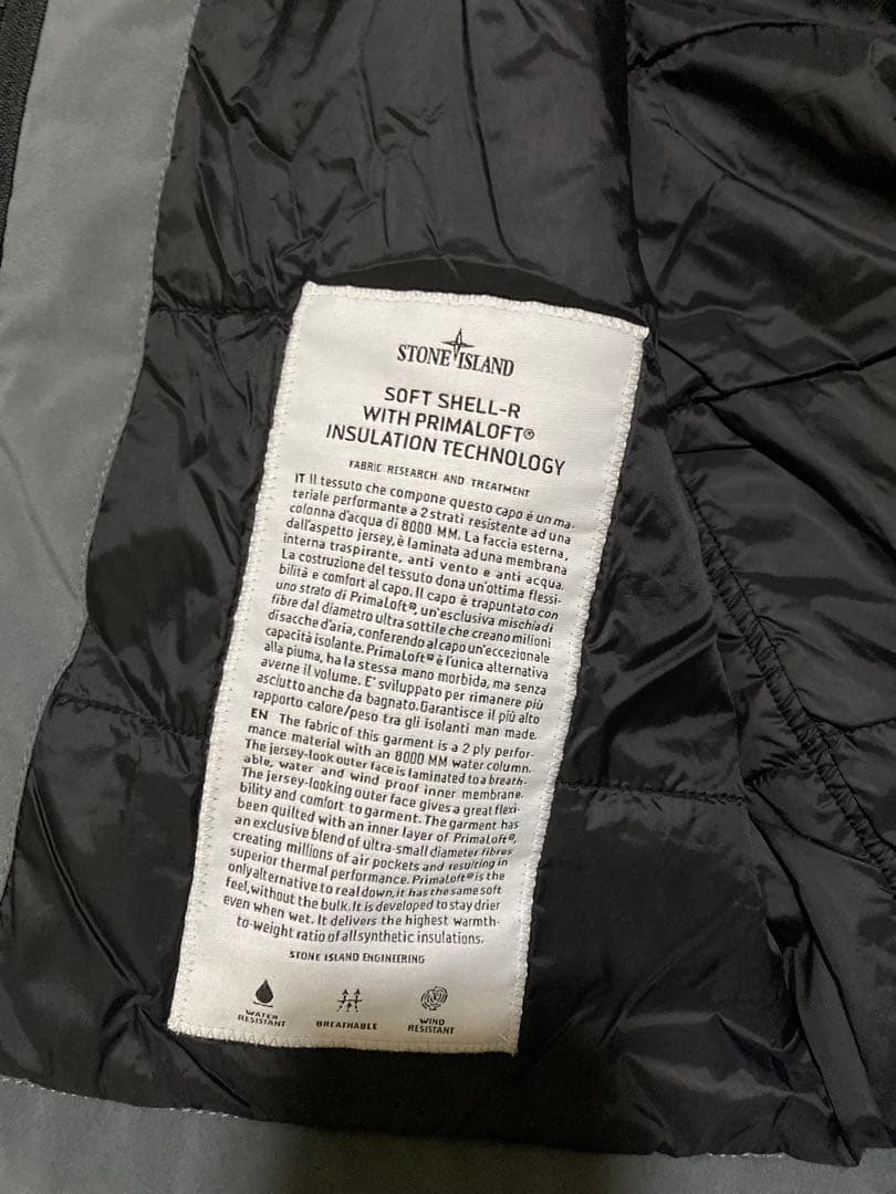 STONE  SOFT SHELL-R JAKET Sサイズ