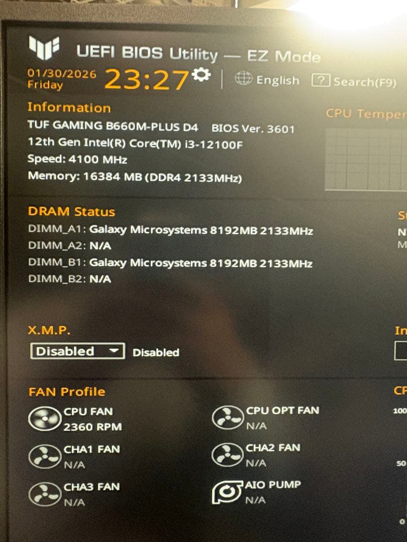 メモリー HOF OC Lab Arduino RGB D4-3600 16G 2x8G