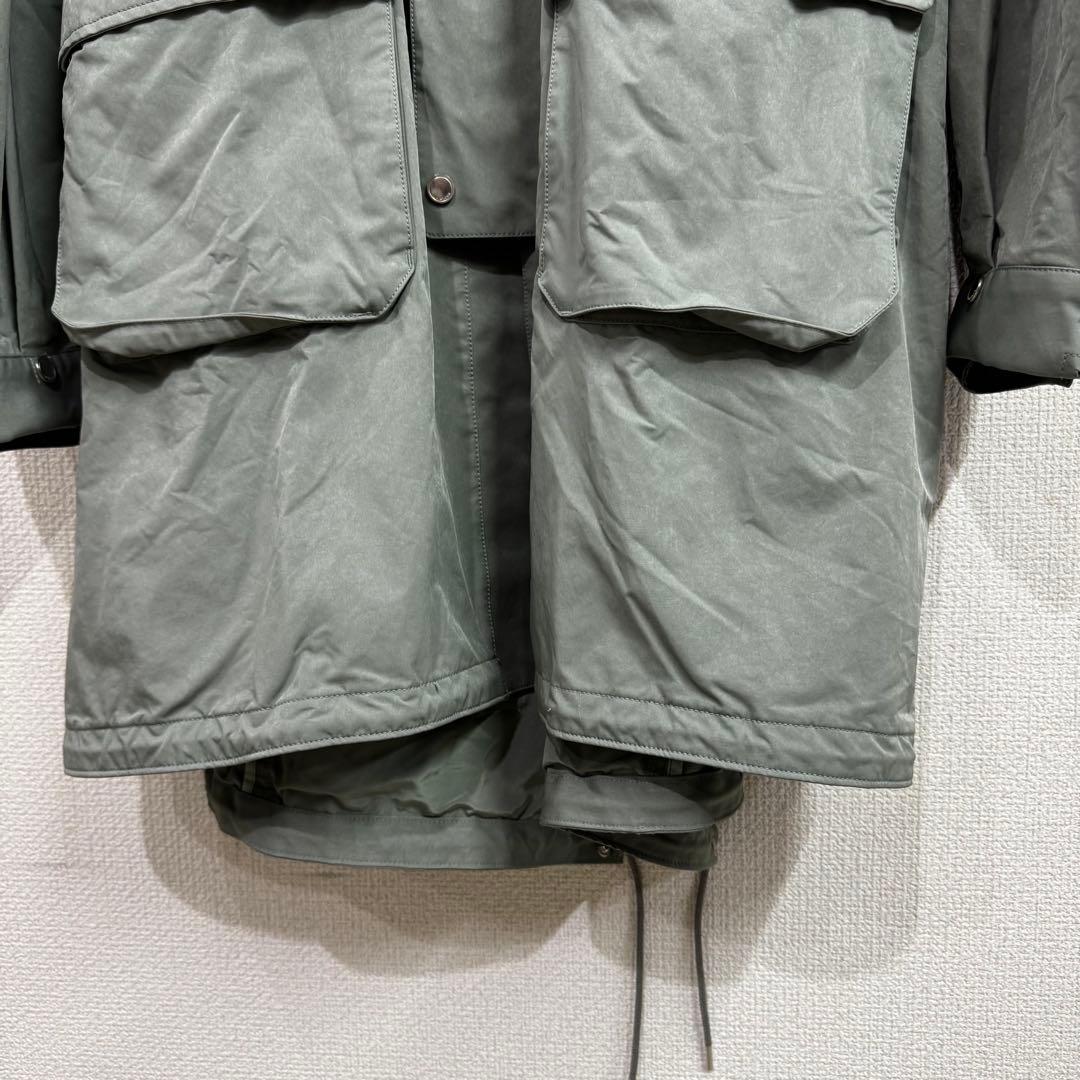 タグ付き SUBLATIONS MICROFIBER TWILL モッズコート