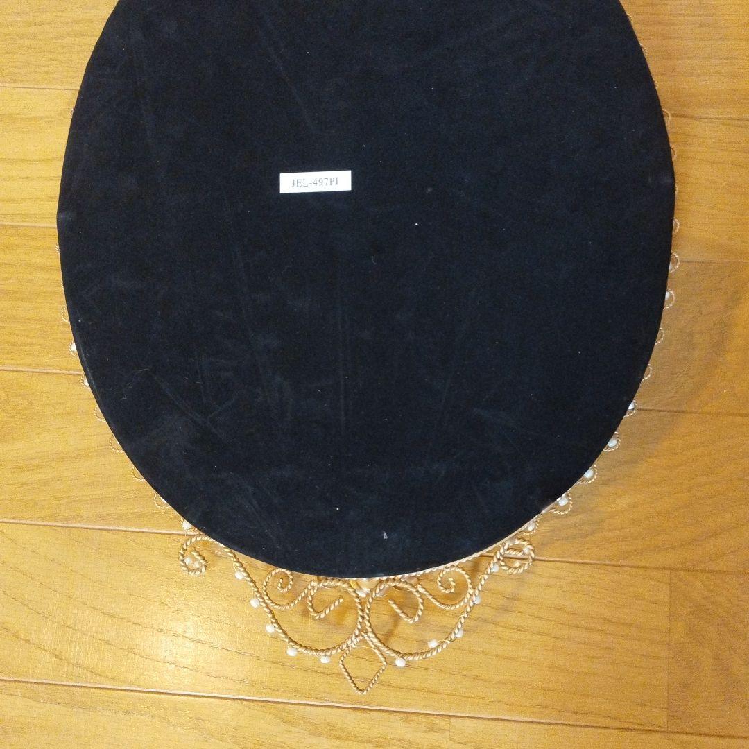 新品未使用品 IRON CLOTH 壁掛けミラー ピンク JEL-497PI