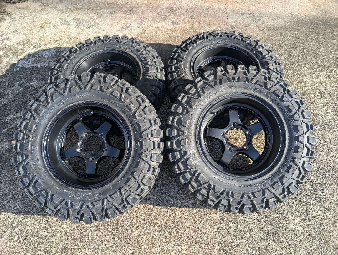 7.00R16 タイヤホイール マキシスクリーピークローラー ジムニー