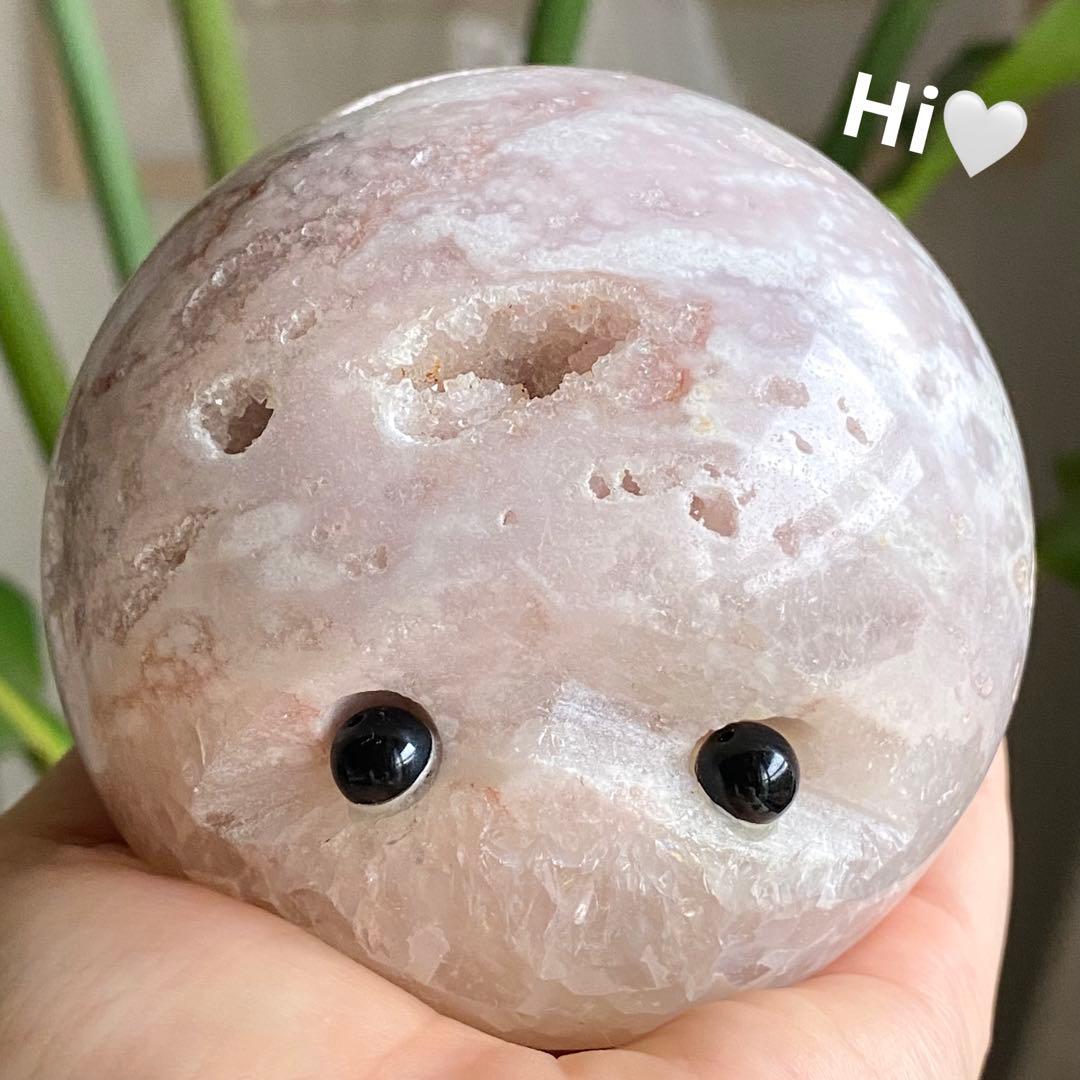 ★★★最終特価【 ピンクアメジスト BIG フェイス スフィア 約87ミリ 】