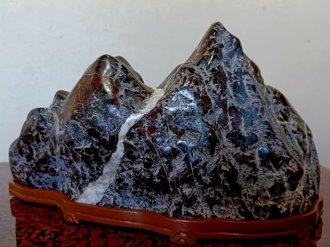 滝石　水石　盆石