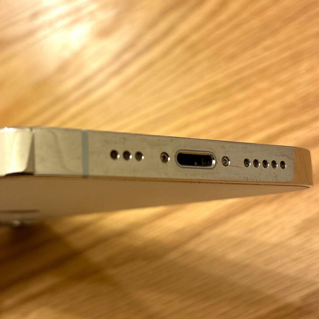 【美品】iPhone12 pro 128GBシルバー×ホワイト