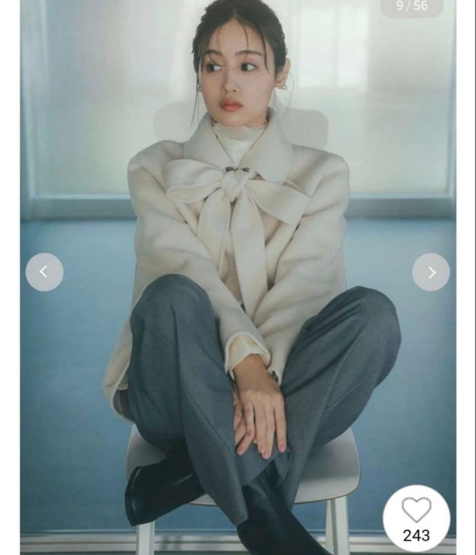 スナイデル　snidel リバーリボンージャケット【カンヘウォン着用】