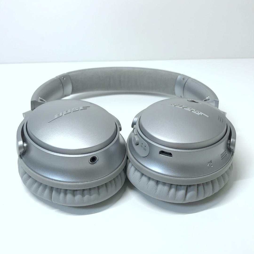 【美品/パッド交換済】Bose QuietComfort 35 シルバー 限定色