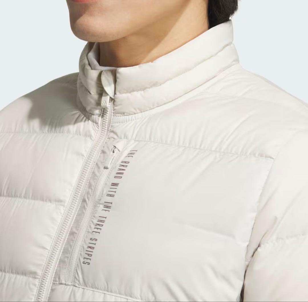 adidas WIND. RDY チェストポケット付き フルジップ ダウン