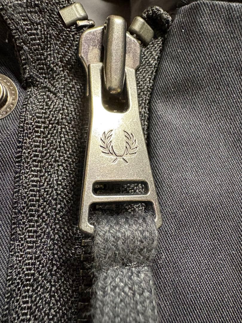 FRED PERRY ブラック モッズコート ジップインライナー付きLサイズ