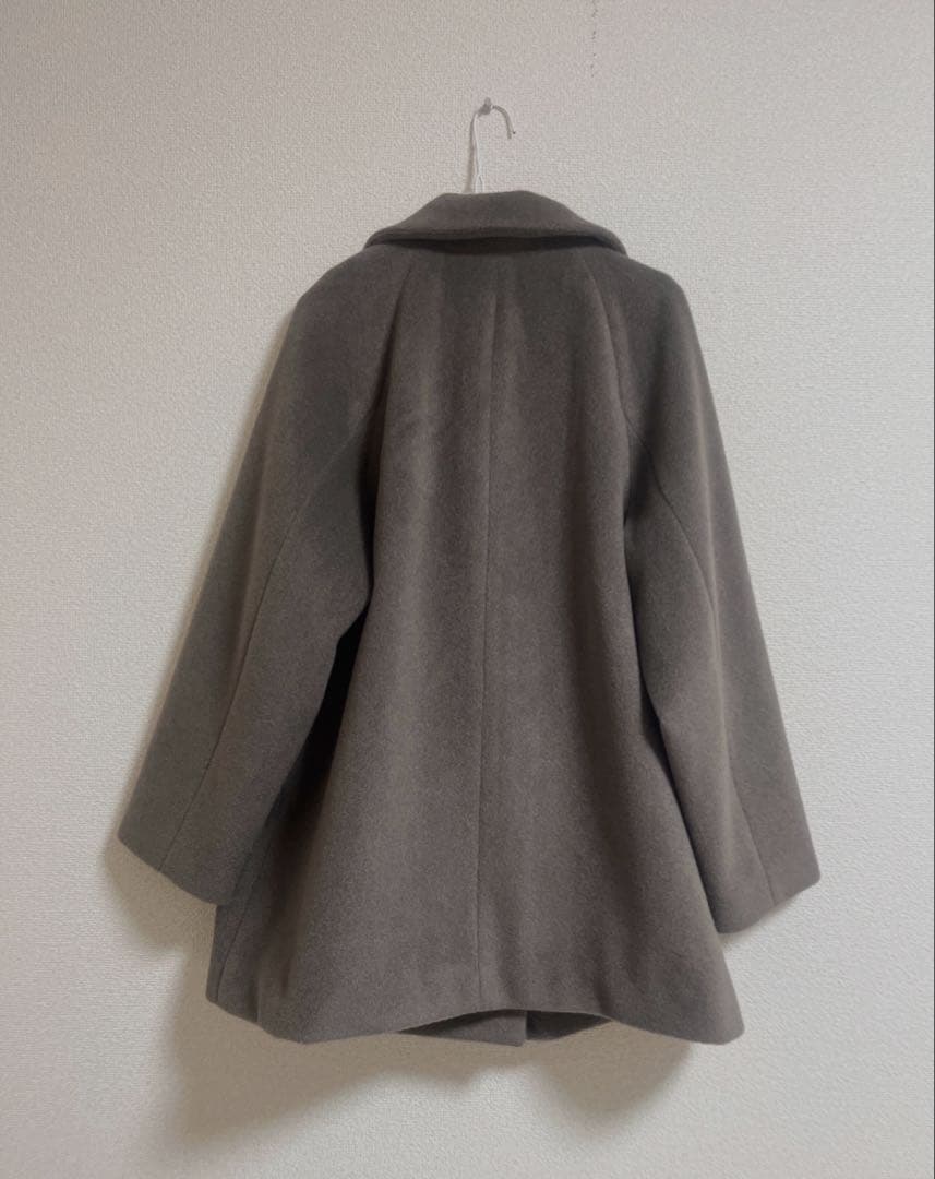 新品　グローバルワーク　軽やかストレッチ襟2WAYミドルコート　レプシィム好きに