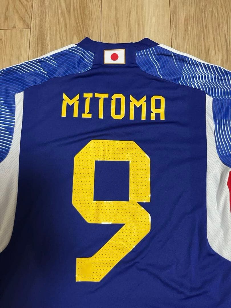 2022 W杯 日本代表 ユニフォーム 三笘薫 M