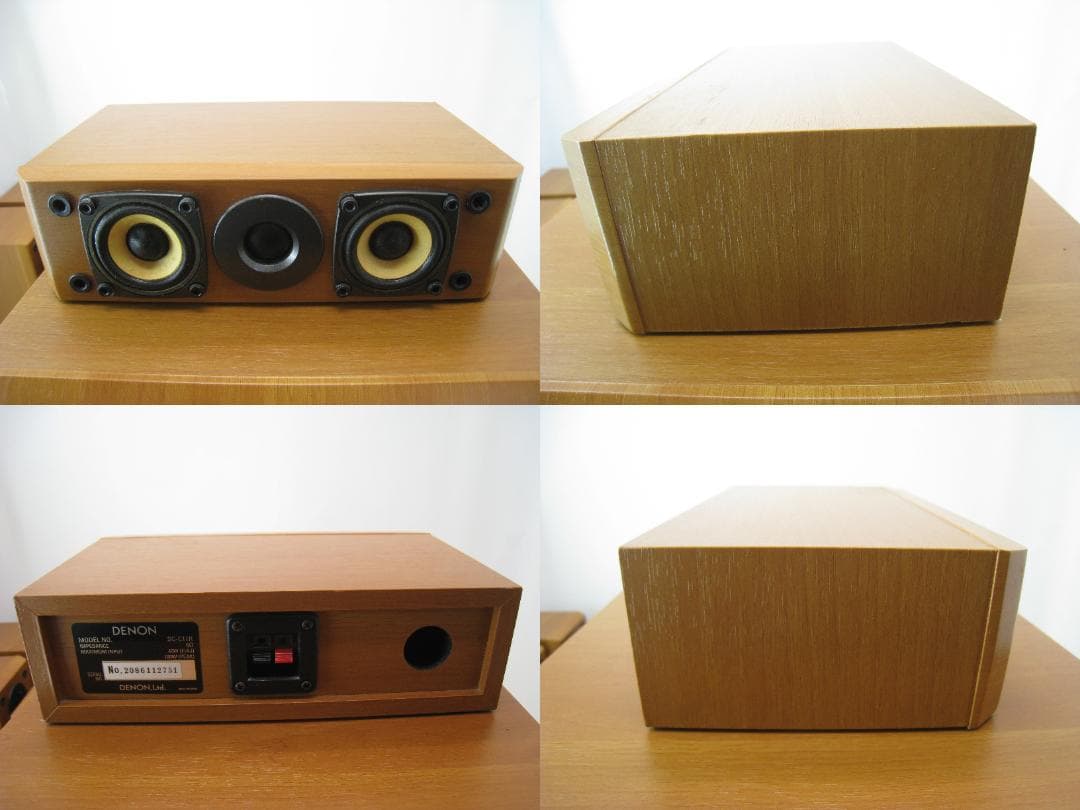 【音、動作OK】 DENON 5.1ch用　スピーカーセット サブウーファー