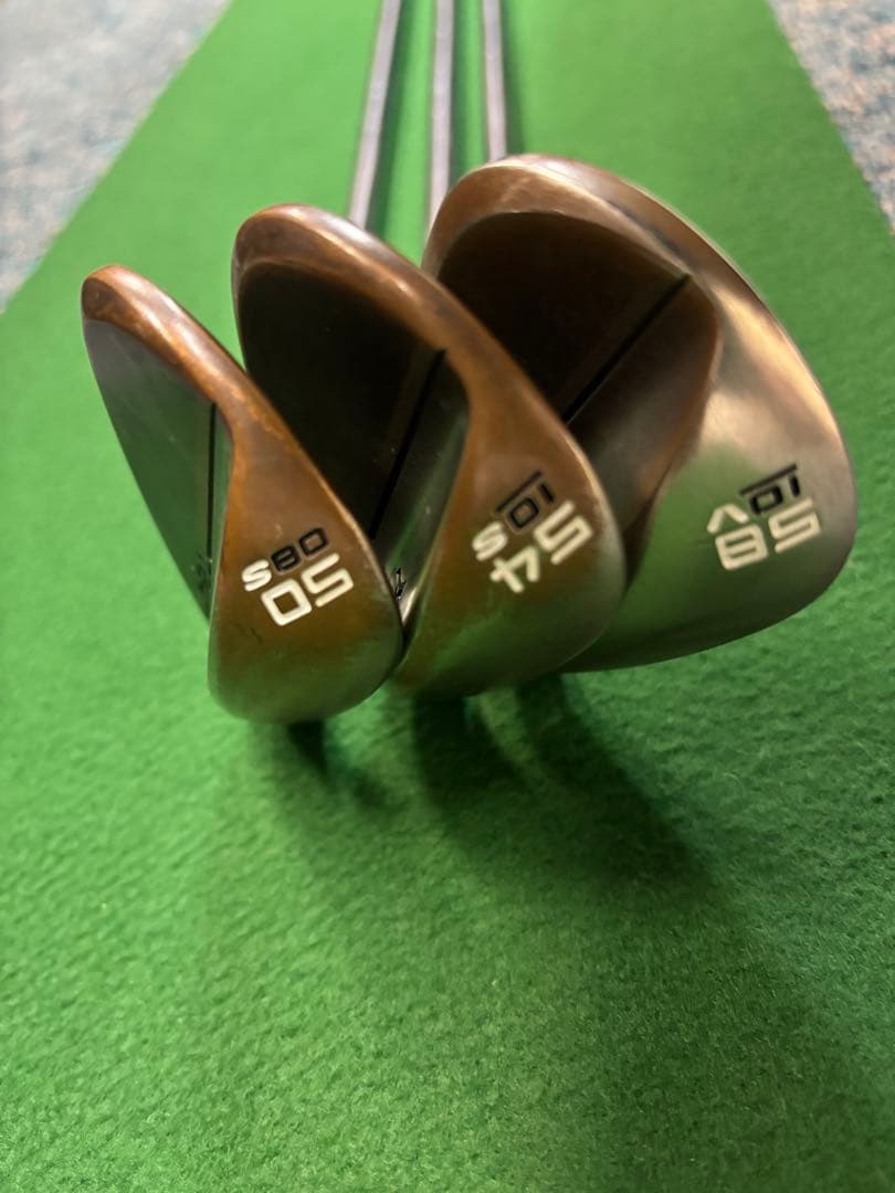 も様　　専用　　T24ウエッジ デニムカッパー仕上げ 3本セット