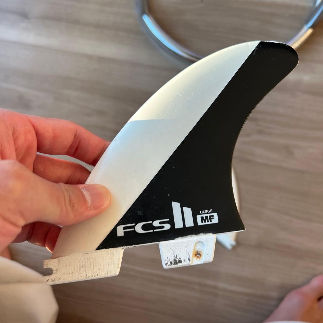 FCS II MF Large サーフボードフィン 3枚セット