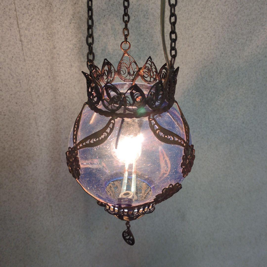 トルコランプ　ペンダントライト　アンティーク 希少　ヴィンテージ