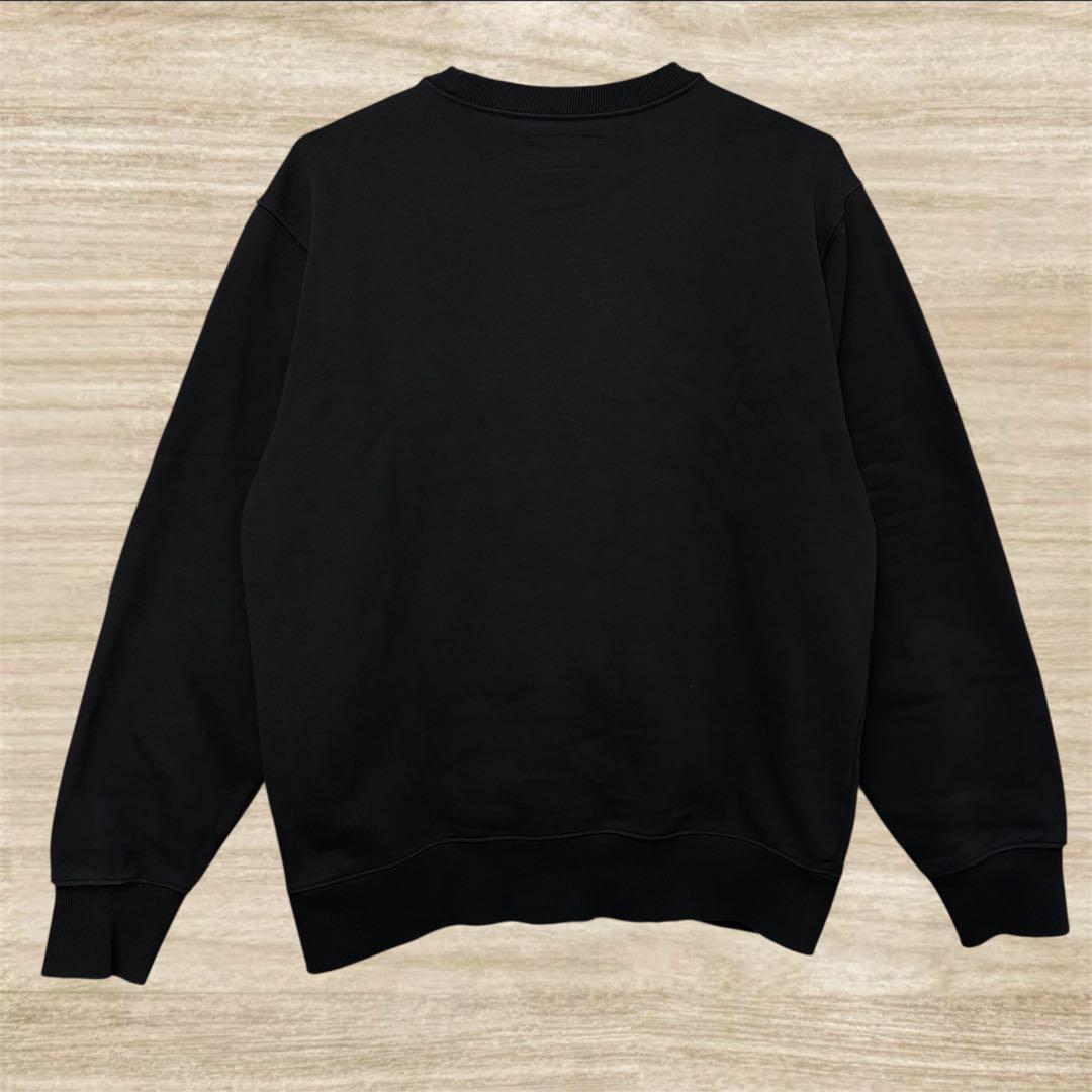 ほぼ未使用 thisisneverthat スウェット 刺繍ロゴ ブラック M