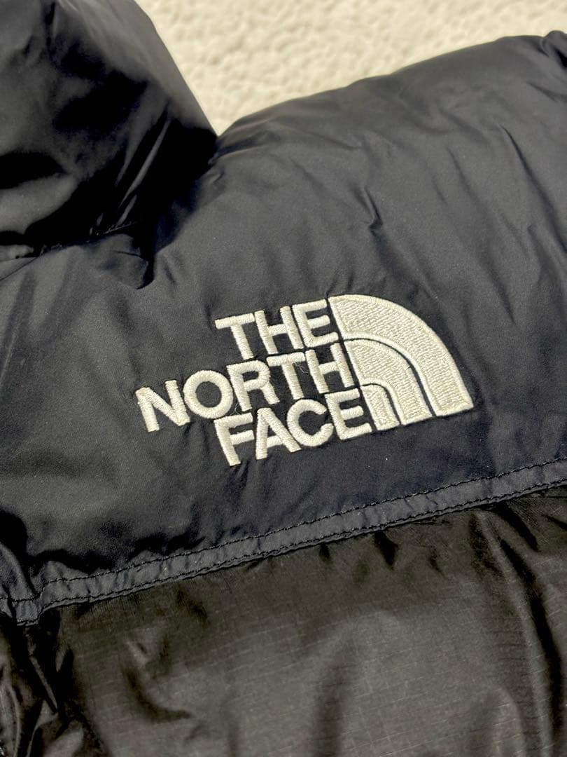 【美品】価格交渉OK ノースフェイス ヌプシ ダウン USA企画 ブラック