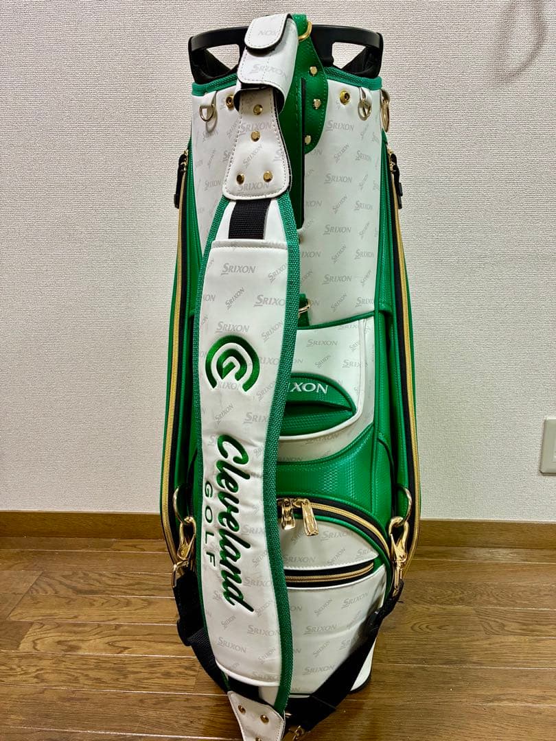 松山英樹２０２１マスターズ初優勝記念レクサス限定直筆サイン刺繍入キャディーバック