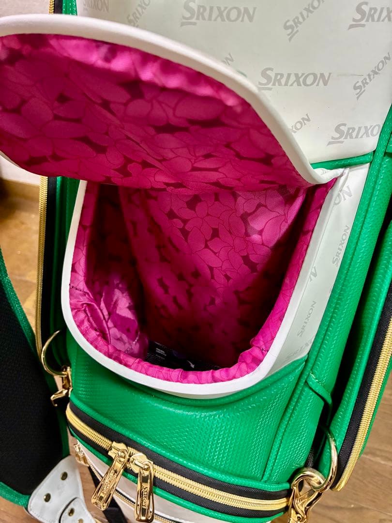 松山英樹２０２１マスターズ初優勝記念レクサス限定直筆サイン刺繍入キャディーバック