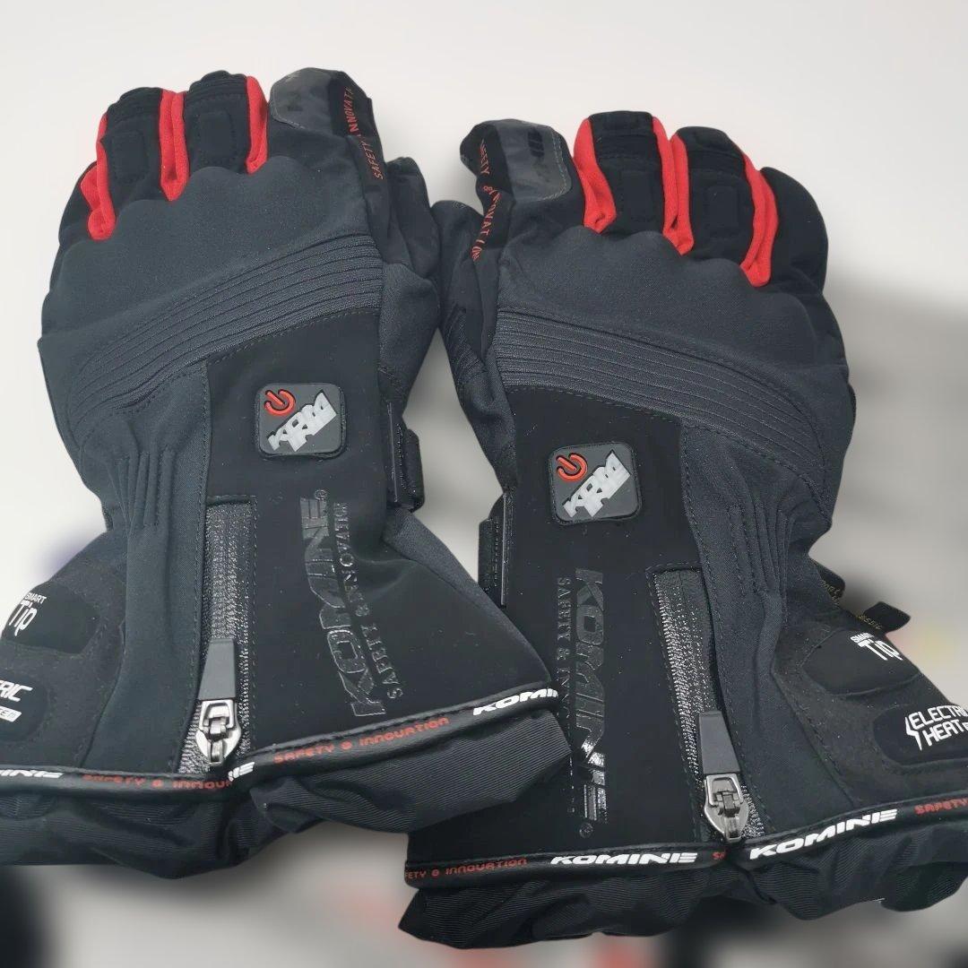 KOMINE GK-804 エレクトリックヒートグローブ カシウス XL