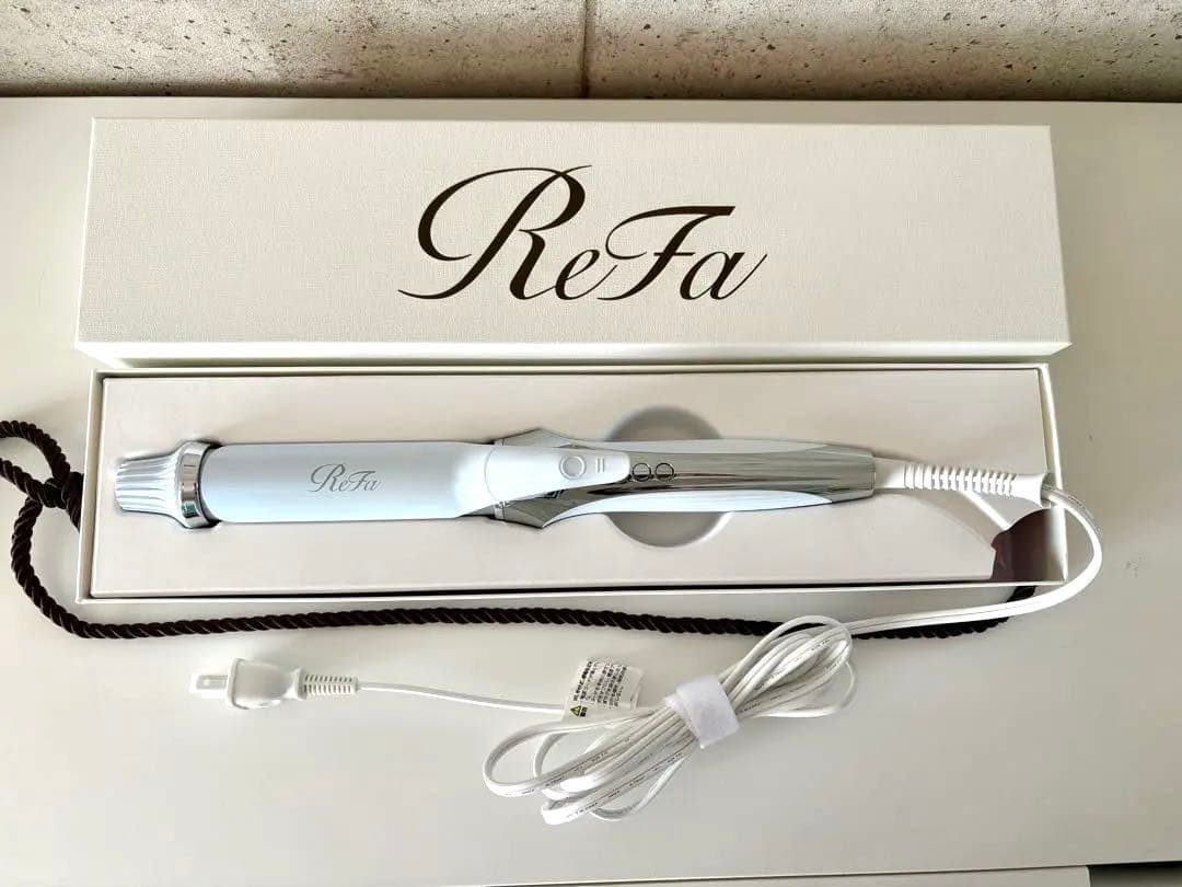 【美品】ReFaカールアイロンプロ32㎜RE-AW-02A 2023年正規保証付