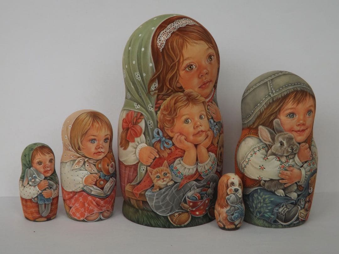 雑貨☆マトリョーシカ(5P)『Favorite Toys』エレナ最新作