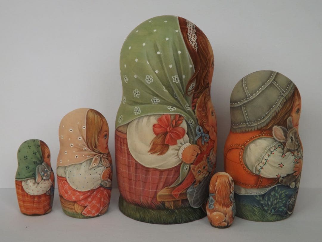 雑貨☆マトリョーシカ(5P)『Favorite Toys』エレナ最新作