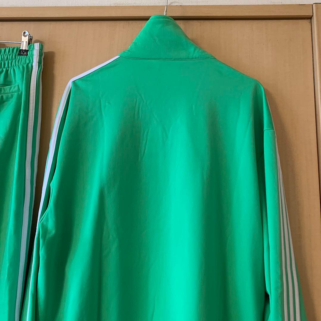 アディダス　セットアップ　アディカラークラシックス　ファイヤーバード　グリーン