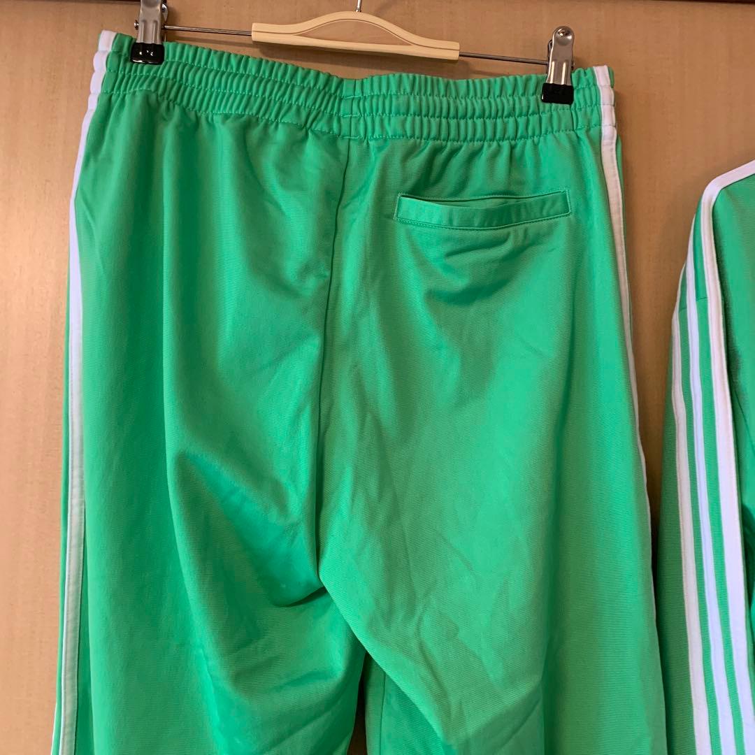 アディダス　セットアップ　アディカラークラシックス　ファイヤーバード　グリーン