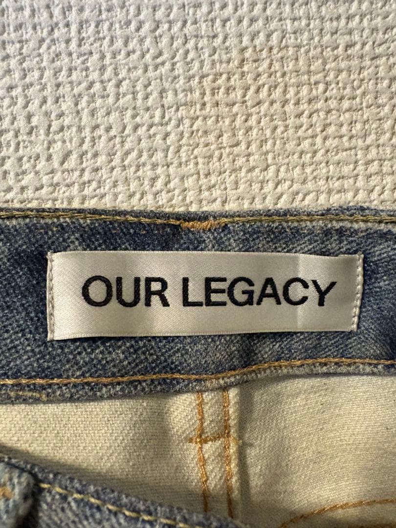 ゆゆ OUR LEGACY Full Cut デニム