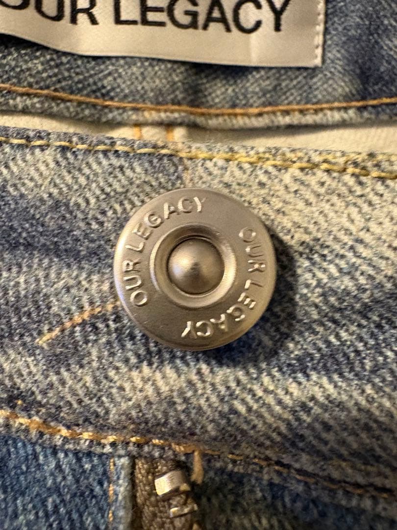 ゆゆ OUR LEGACY Full Cut デニム