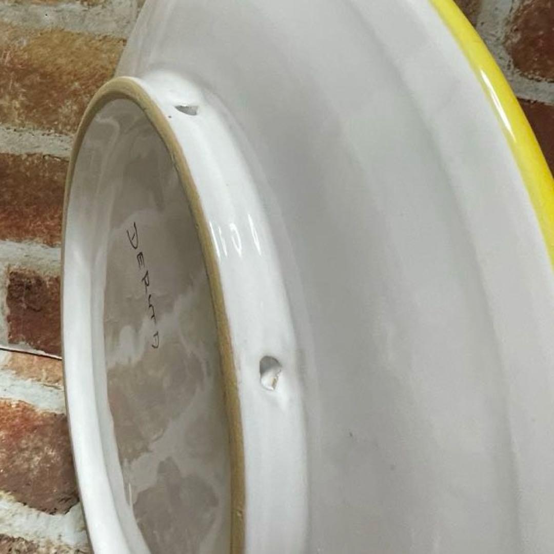 イタリア製 マヨルカ焼き デルータ陶器 飾り皿