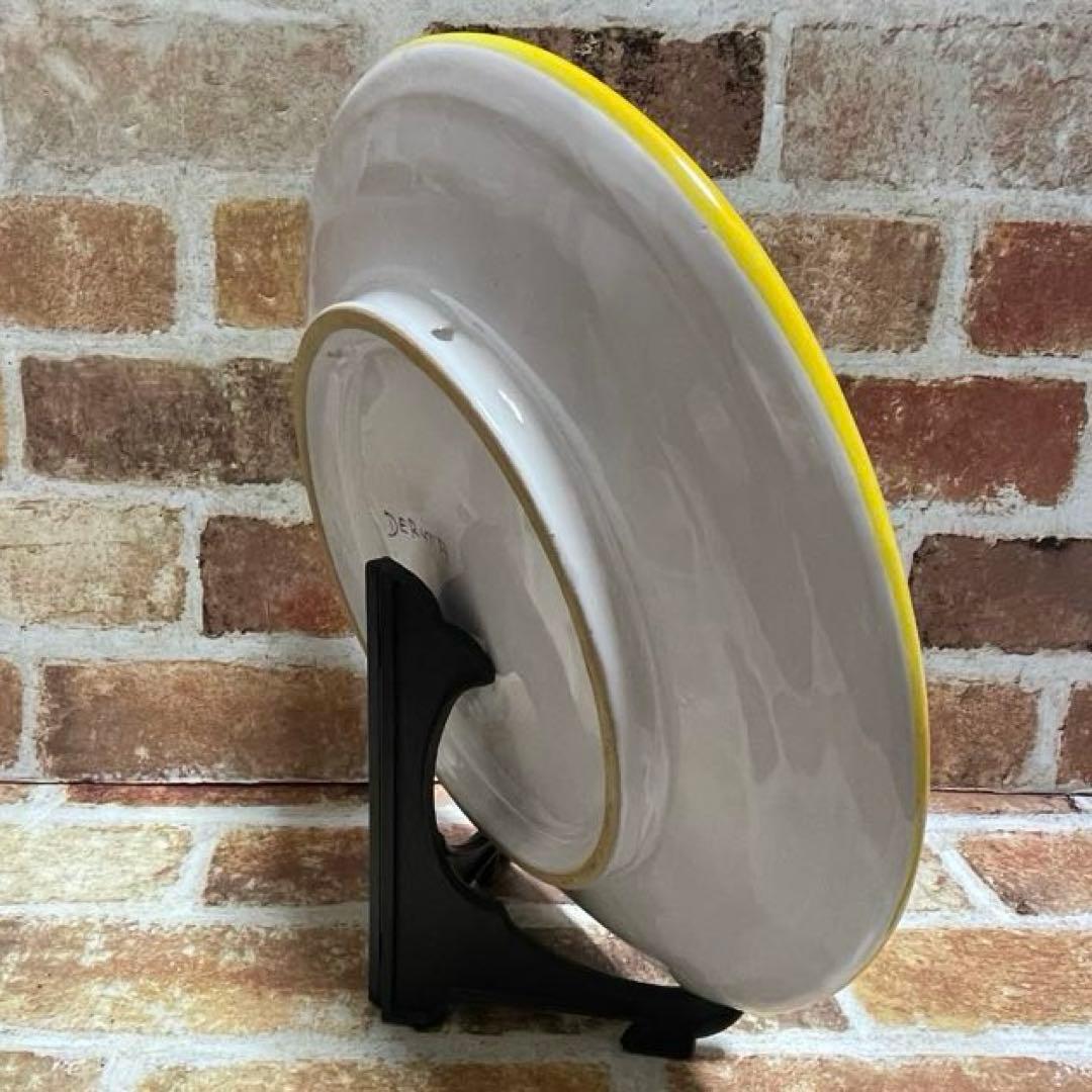 イタリア製 マヨルカ焼き デルータ陶器 飾り皿