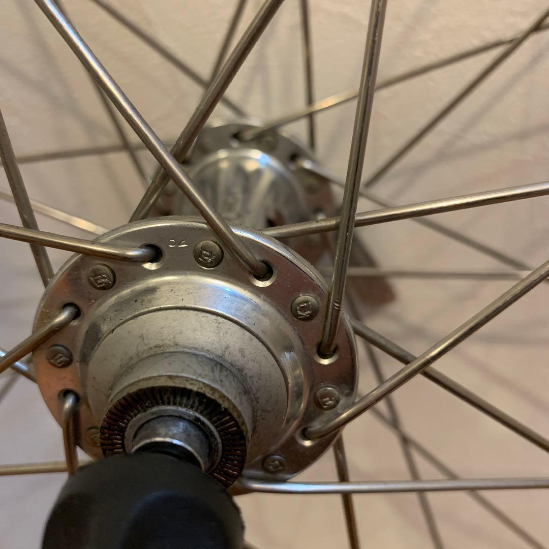 Mavic open pro 32h フロントホイール Cycleopsハブ