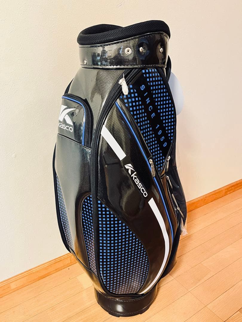 【新品未使用】Kasco KS-081 ゴルフバッグ ブラック 9型