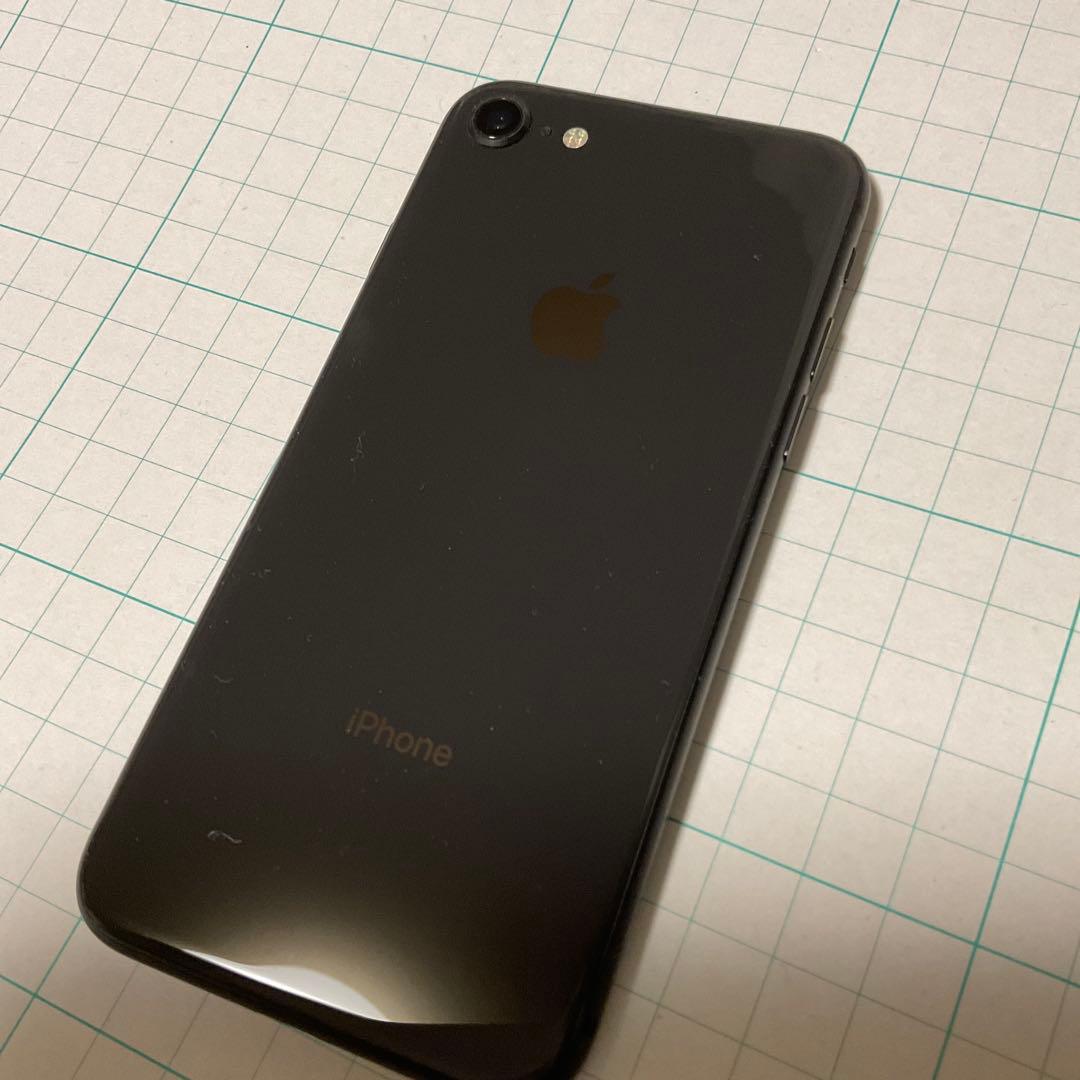 iPhone8 スペースグレイ　64GB