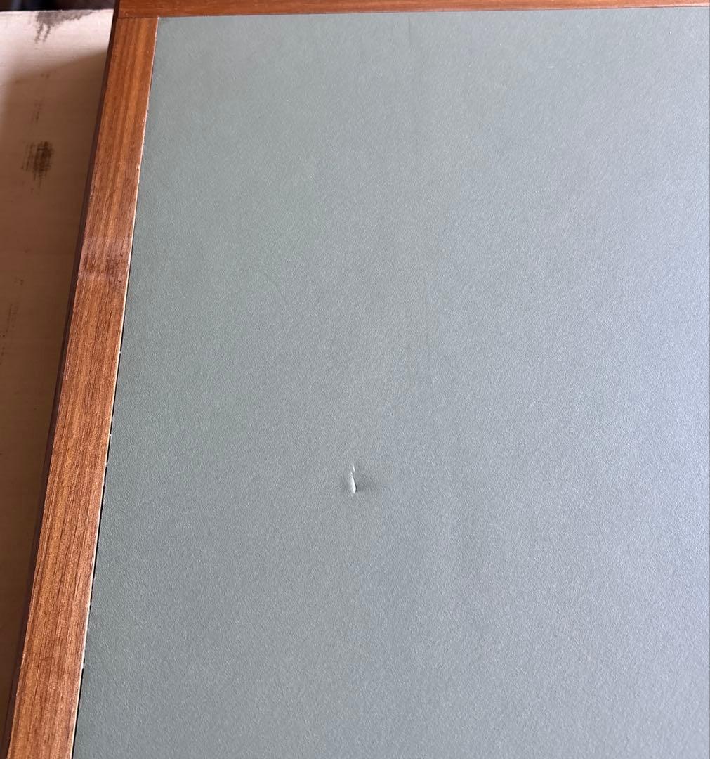 デスク天板　リノリウム　ウォールナット